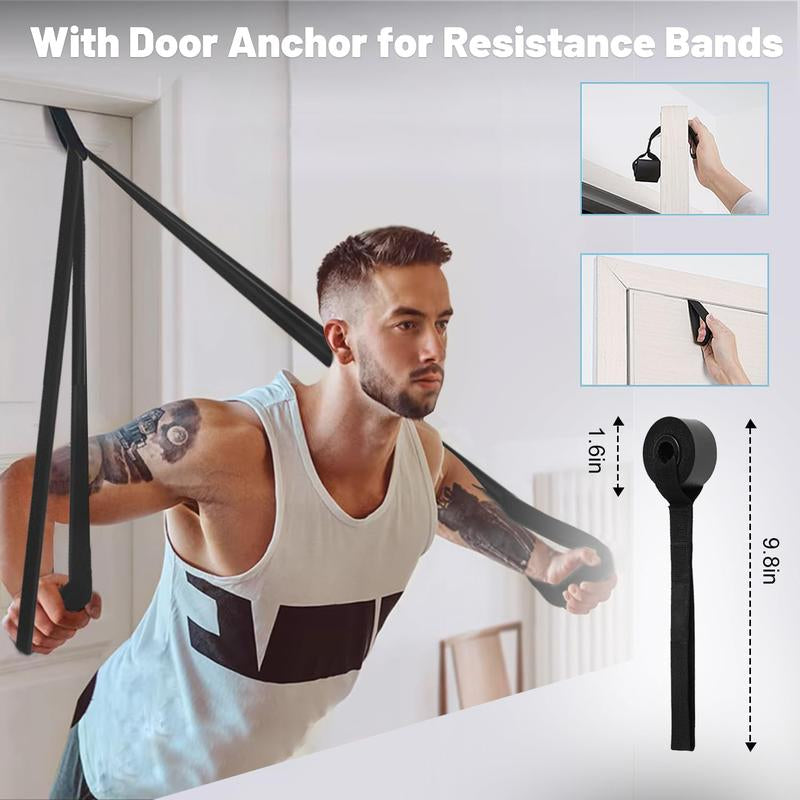 Resistance Band Set, 4 Counts/Set + 1 Free Gift, Pull up Assistance Band, Home Workout Band, Resistance Bands Set for Working Out, Muscle Training, Fitness Training Band,